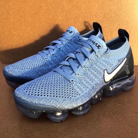 air vapormax flyknit 2 work blue